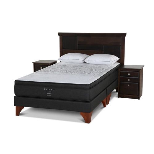 Set Cama Europea Tempo Doménico Queen + 2 Almohadas