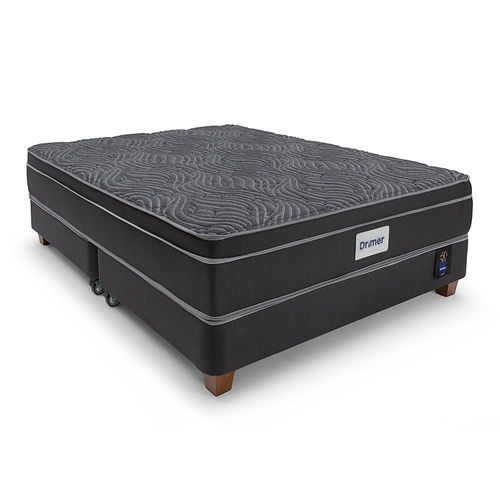 Cama Americana Ventus Queen + 2 Almohadas