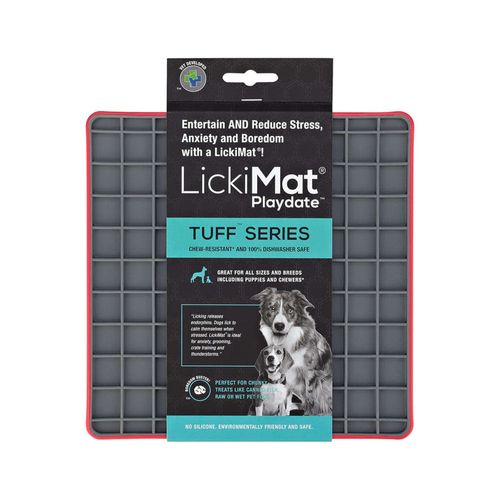 Lickimat Tuff Playdate Red Dog