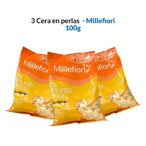3 Cera en perlas 100g - Millefiori