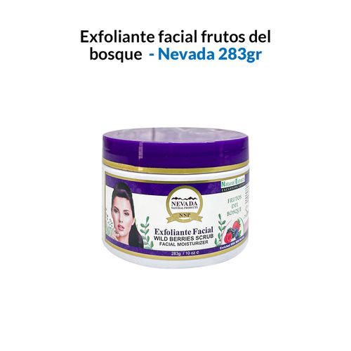 Exfoliante facial frutos del bosque 283g - Nevada.