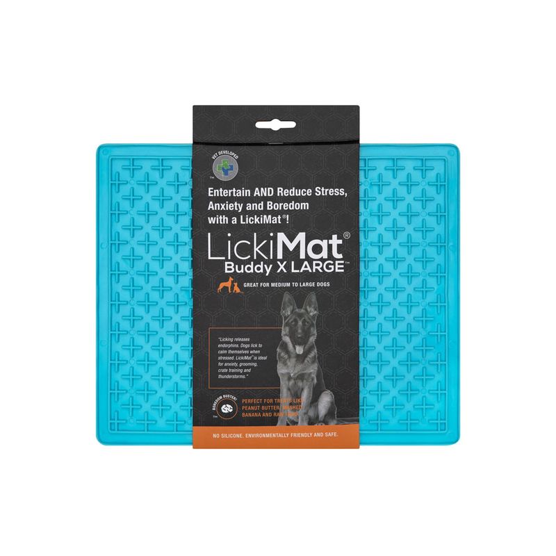 Lickimat-Buddy-X-Largo-Turquoise-Dog