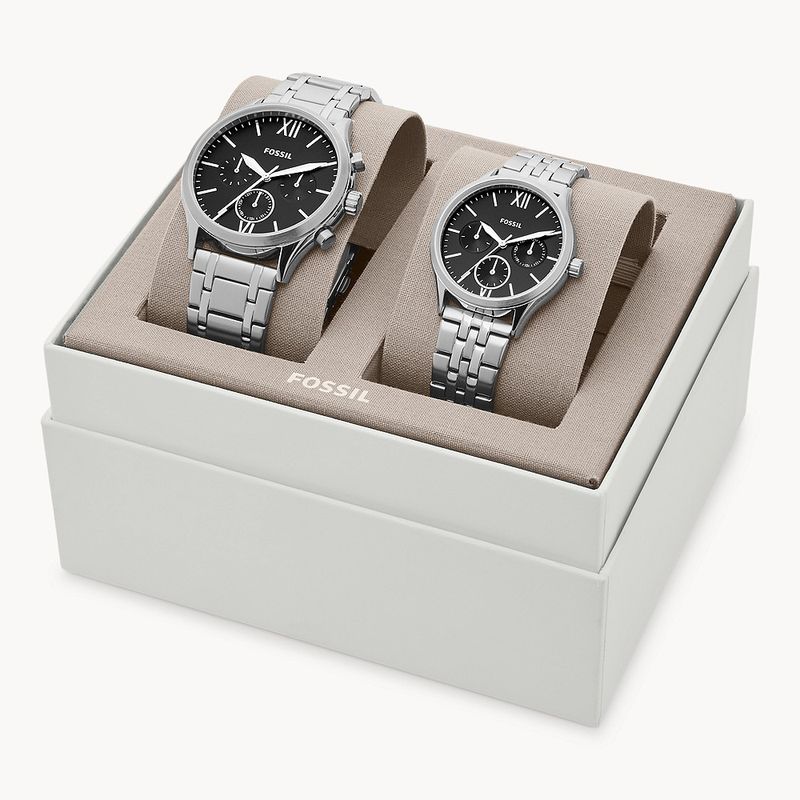 Reloj-Fossil-Fenmore-BQ2469SET-Set-2-Relojes-Hombre-y-Mujer-Plateado