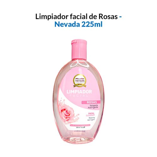 Limpiador facial de rosas 225ml - Nevada