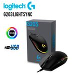 Mouse-Logitech-G203-Lightsync-RGB-Negro-