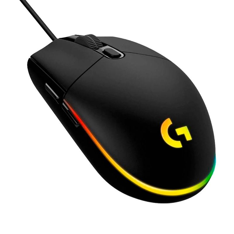 Mouse-Logitech-G203-Lightsync-RGB-Negro-