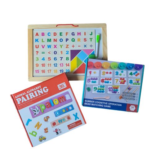 Kit material educativo - Aprendizaje Matemática y Letras