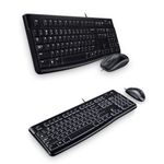 Kit-Teclado---Mouse-USB-Cable-Logitech-MK120