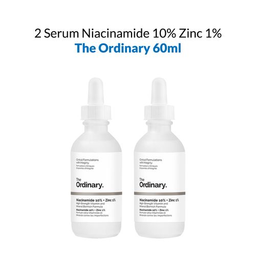 2 Serum Niacinamide 10% Zinc 1%   The Ordinary 60ml