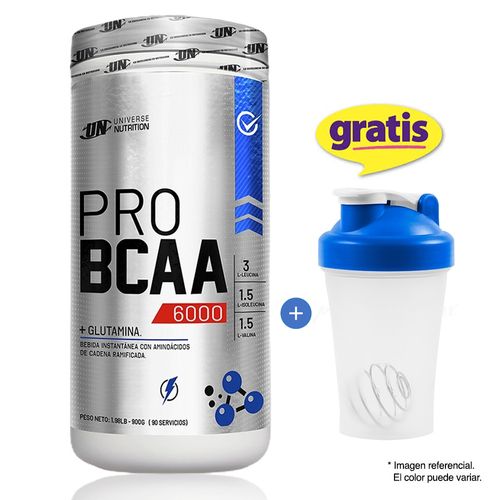 AMINOÁCIDO UNIVERSE NUTRITION PRO BCAA 6000 1 KG CITRUS PUNCH + SHAKER