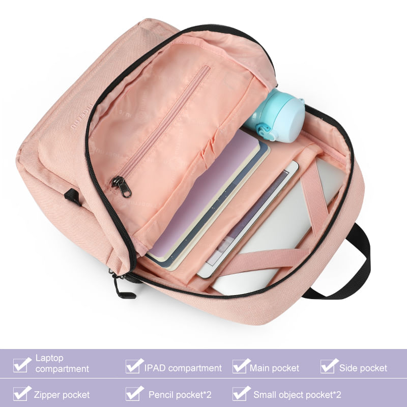 Mochila-Antirrobo-Mujer-Tigernu-TB3825-Pink