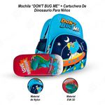 Mochila-Don-t-Bug-Me---Cartuchera-de-Dinosaurio-para-Niños