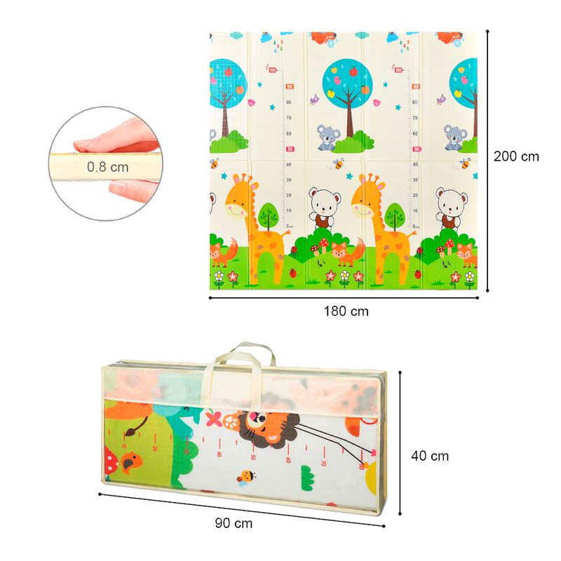 Piso-Plegable-Reversible-para-Niños-y-Bebes-180x200cm---Diseño-variado