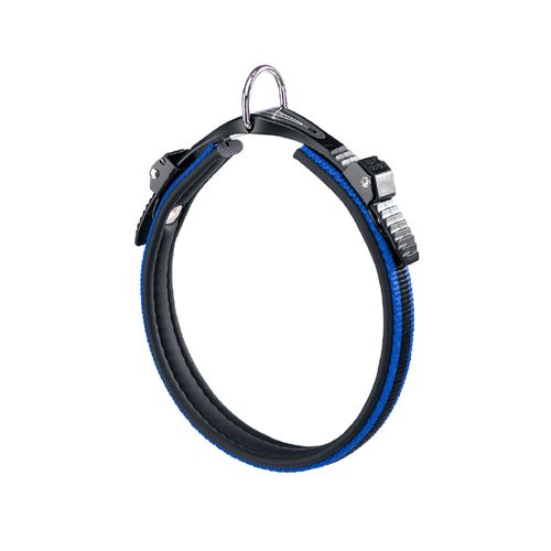 FERPLAST COLLAR BLUE ACOLCHADO CON SISTEMA DE MICRO REGULACIÓN C15/33