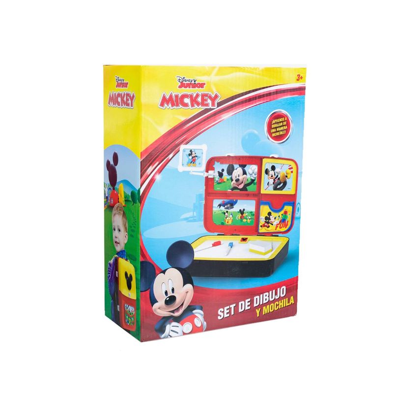 Set-de-Dibujo-y-Mochila-Mickey-Mouse-2en1-Disney