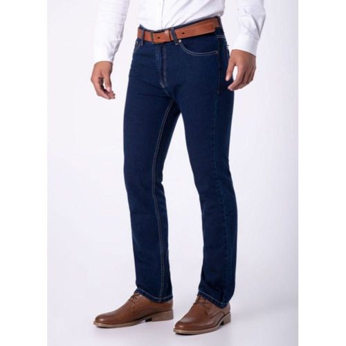 Pantalón Jean Rigido Ronald Azul1