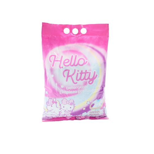 Detergente en Polvo de Hello Kitty Aroma Floral 800g