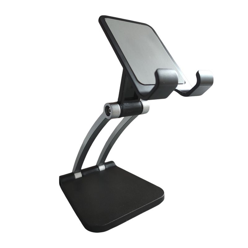 Porta-Celular-Soporte-de-Mesa-holder-celular-tablet-ajustable-Negro