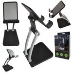 Porta-Celular-Soporte-de-Mesa-holder-celular-tablet-ajustable-Negro