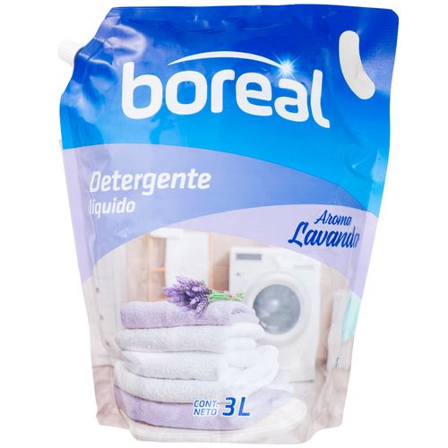 Detergente Líquido Lavanda BOREAL Boypack 3L