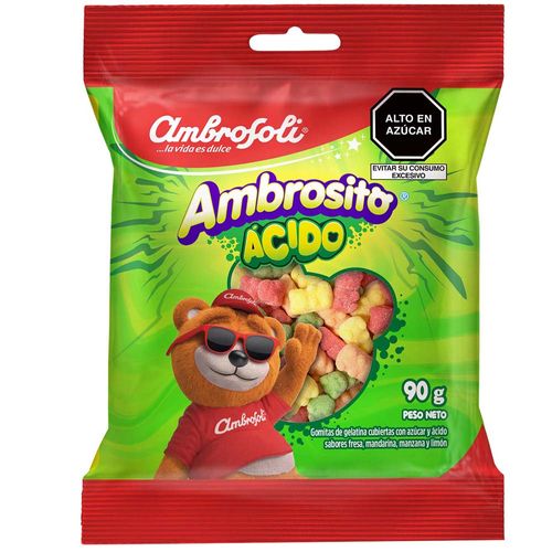 Gomas AMBROSOLI Ambrosito Ácido Bolsa 90g