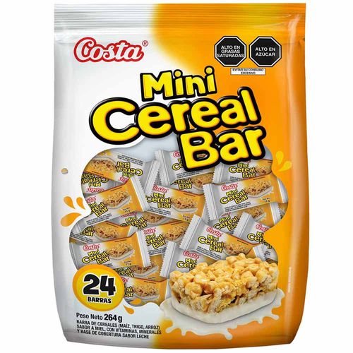 Mini Cereal Bar COSTA Golden Bolsa 24un