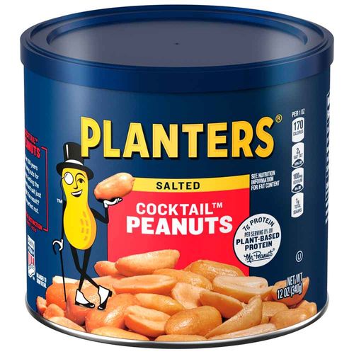 Coctel de Maníes PLANTERS Envase de Plástico 340g