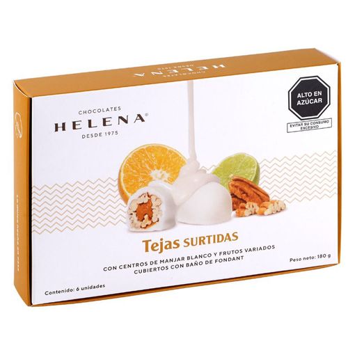 Tejas Surtidas HELENA Caja 180g