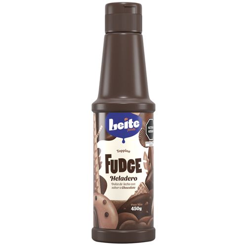 Topping LEITE Sabor a Fudge Frasco 450g