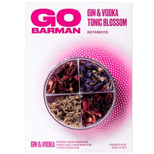 Mix Botánicos GO BARMAN Gin & Vodka Caja 16g