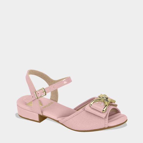 Sandalias De Vestir Molekinha Pre Escolar 2318.229.24191  Pu Rosado