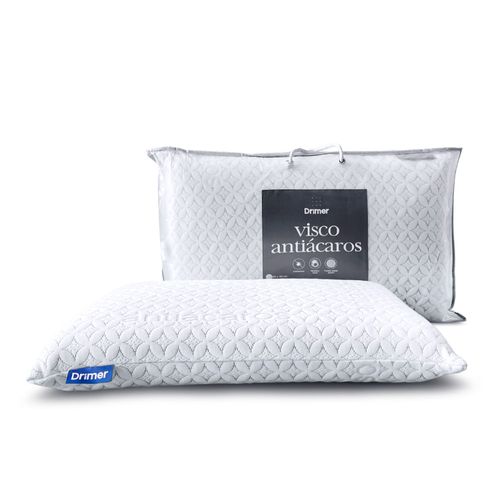 Pack x 2 Almohadas Visco Antiácaros King (80x40 cm)