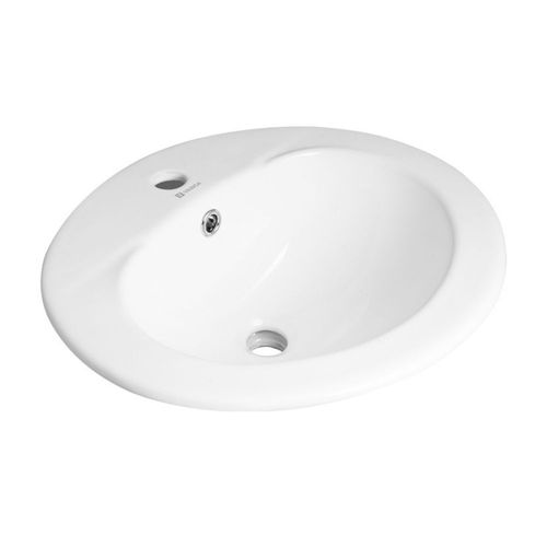 Ovalín circular sobreponer Bali Blanco