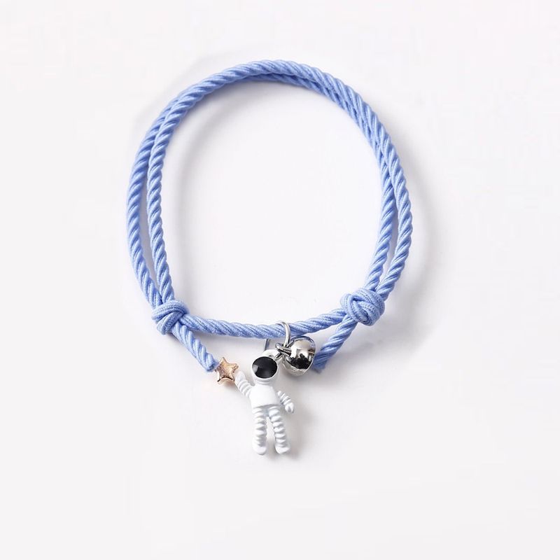 Pulsera-doble-con-iman-astronautas-para-mejores-amigos-o-parejas-rosa-y-celeste