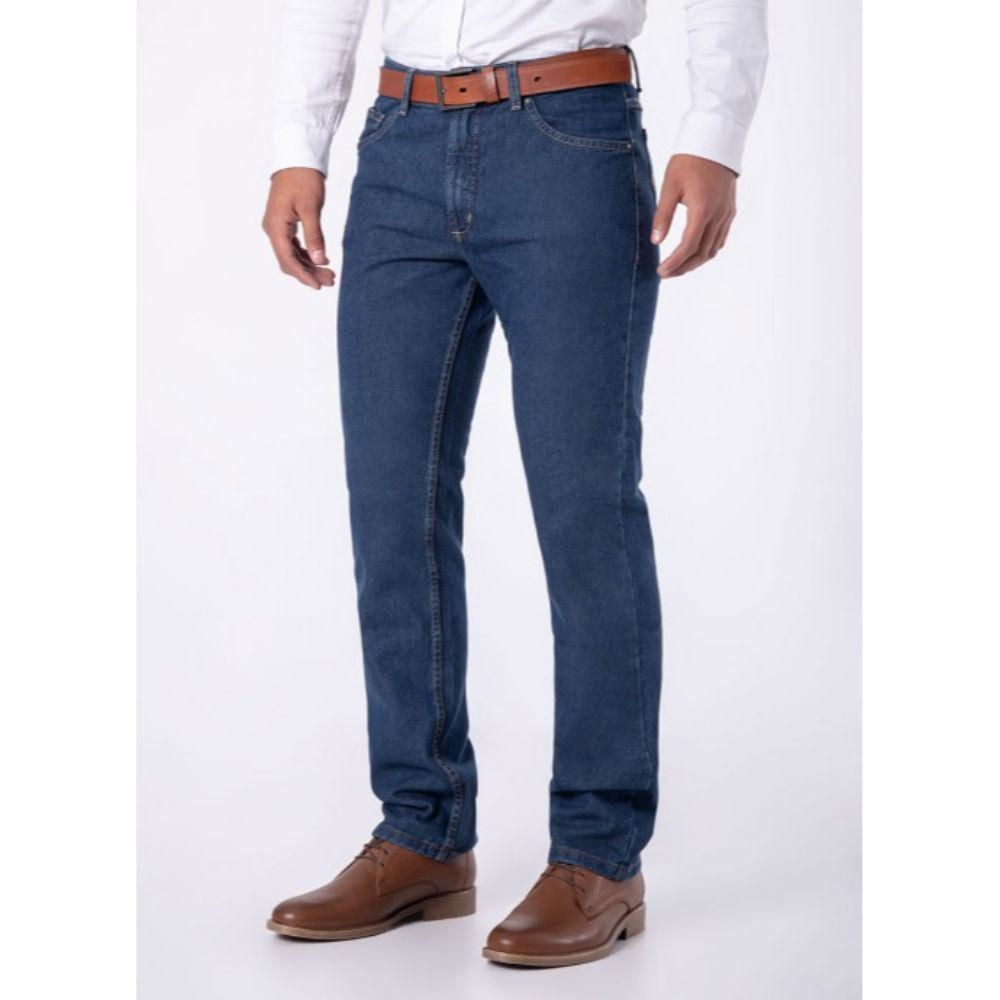 Pantalon jeans best sale azul oscuro