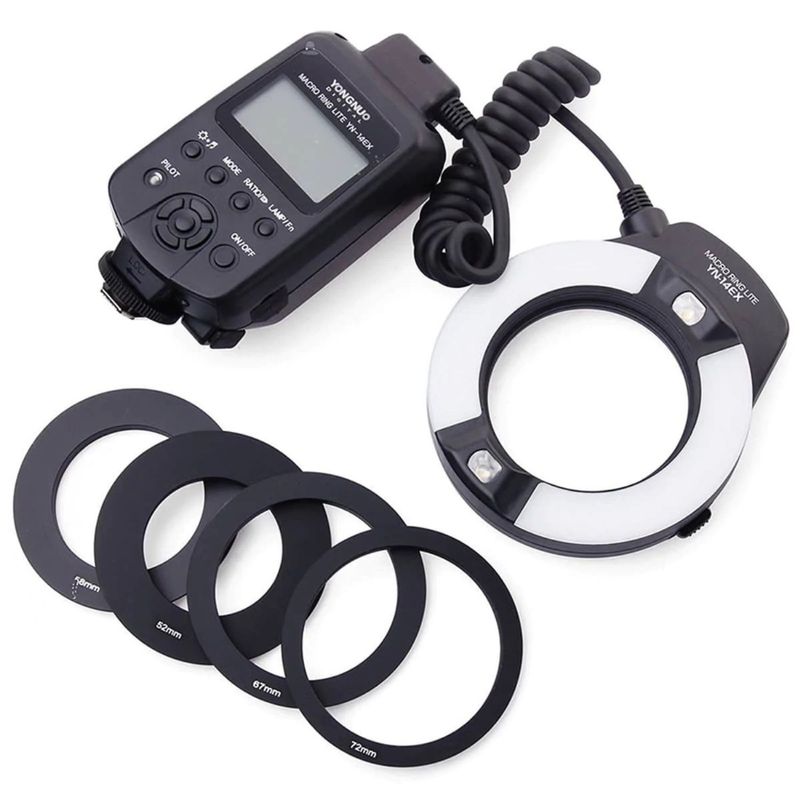Ring-Flash-Macro-Yongnuo-YN-14EX-TTL-Para-Canon