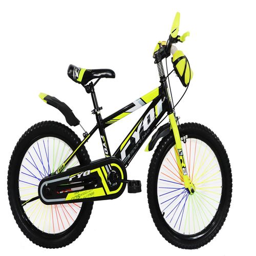 BICICLETA MTB NIÑO  XCLUSIVE ARO 20 A/N AMARILLO