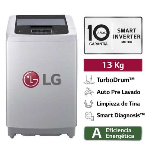 Lavadora LG WT13DPBK 13Kg Gris