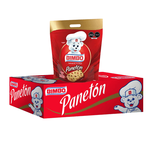 PANETON BIMBO EN BOLSA - CAJA 6 UNID. X 900GR