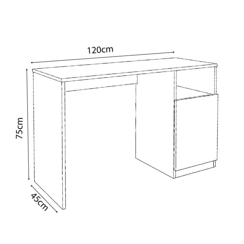 Escritorio-Simone-120cm-1-Puerta-Movenda-Blanco