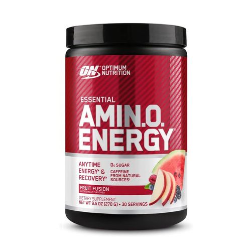 AMINO ENERGY POLVO 270GR FRUIT FUSION - OPTIMUM NUTRITION