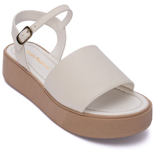 SANDALIA HUSH PUPPIES  MIKELA BLANCO PARA MUJER