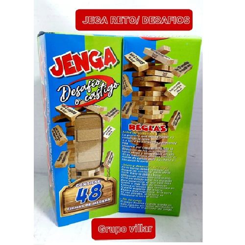 JENGA  DESAFIOS