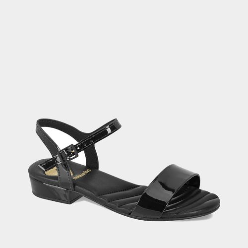 Sandalias De Vestir Molekinha Junior 2318.200.13488  Pu Negro