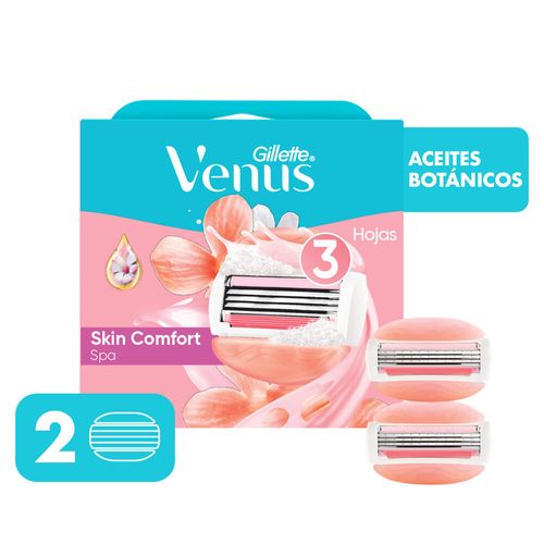 Cartuchos para Afeitar Gillette Venus Spa 2 unidades