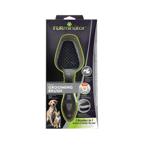 Cepillo Doble De Aseo Furminator Para Perros y Gatos