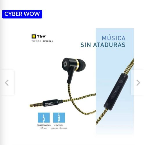 Audifono Klein Cable De Tela Ultra Resistente Manos Libres