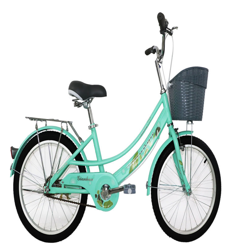 BICICLETA-PASEO-NIÑA-XCLUSIVE-ARO-20-VE-VERDE