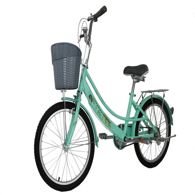 BICICLETA-PASEO-NIÑA-XCLUSIVE-ARO-20-VE-VERDE