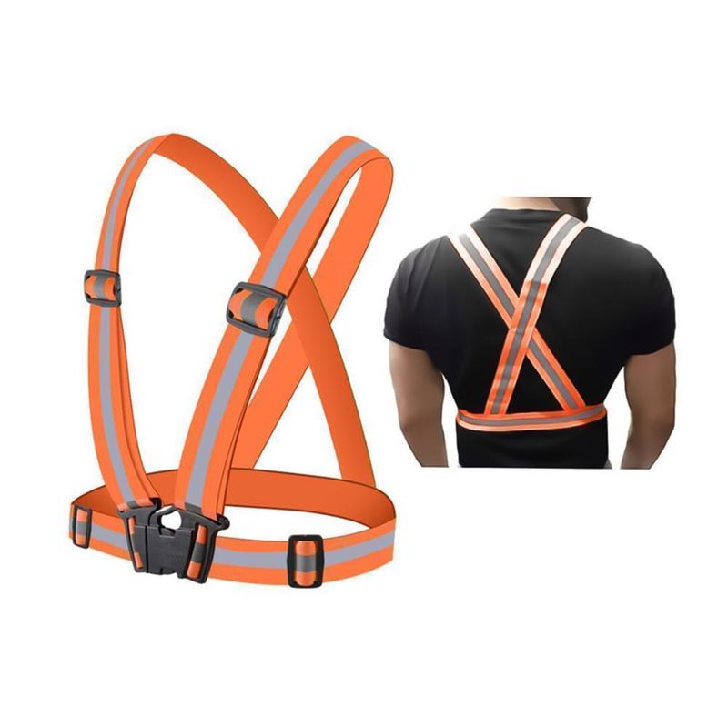 CHALECO-REFLECTIVO-XCLUSIVE-PARA-BICICLETA-NARANJA